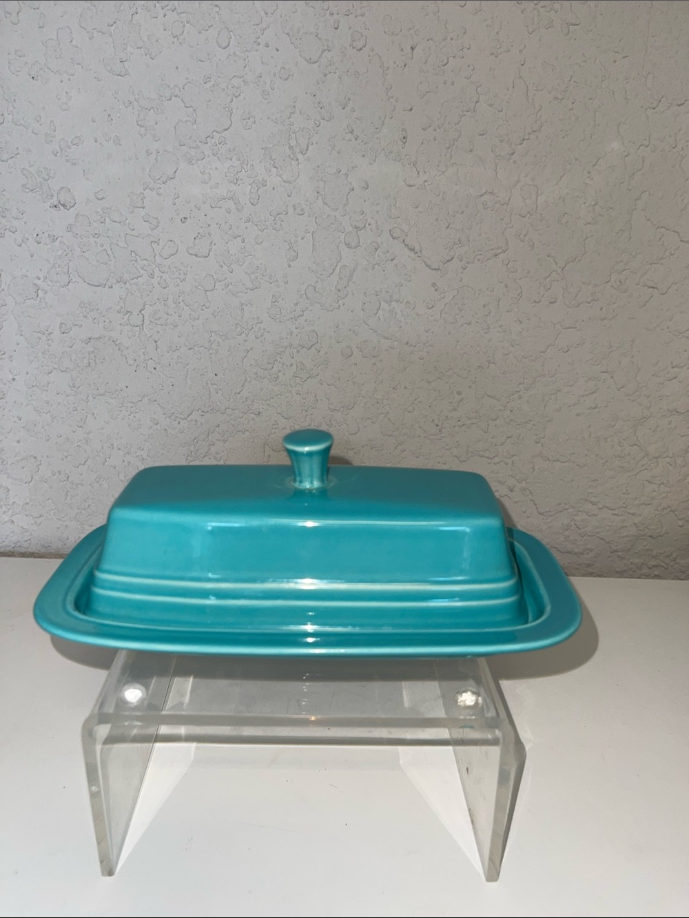 Fiesta Turquoise Butter Dish
